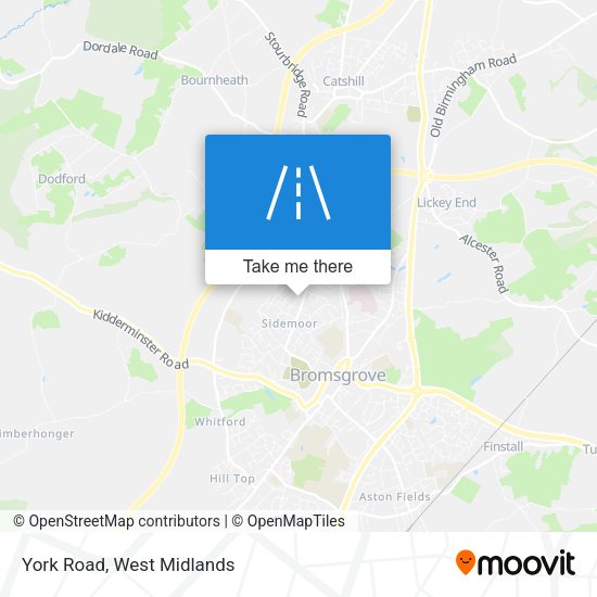 York Road map