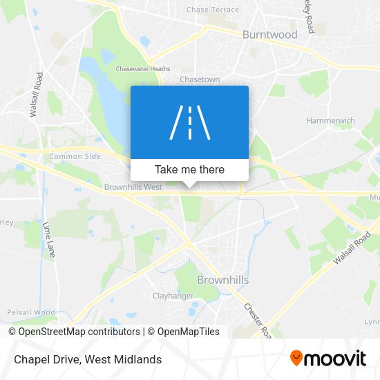 Chapel Drive map