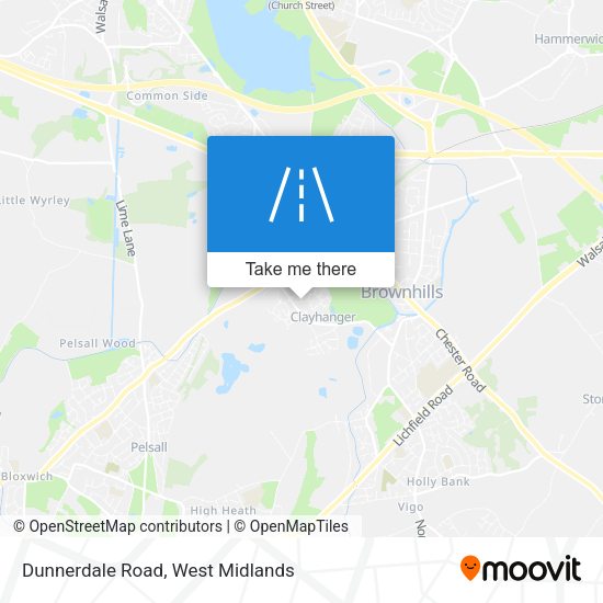Dunnerdale Road map
