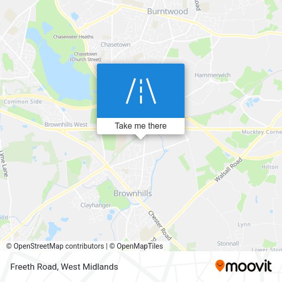 Freeth Road map