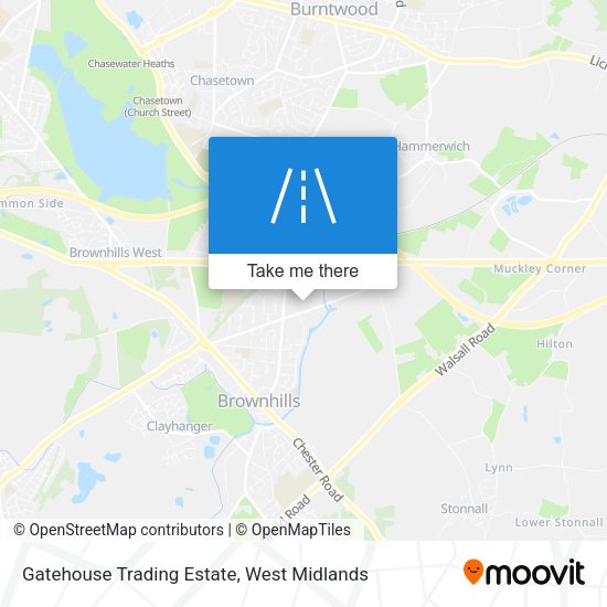 Gatehouse Trading Estate map