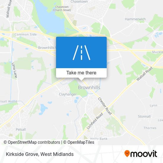 Kirkside Grove map