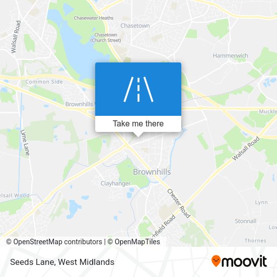 Seeds Lane map