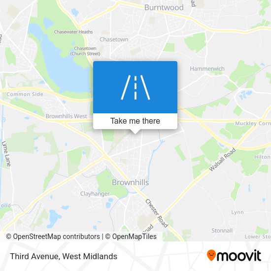 Third Avenue map