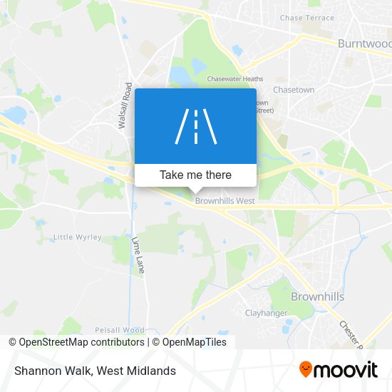 Shannon Walk map