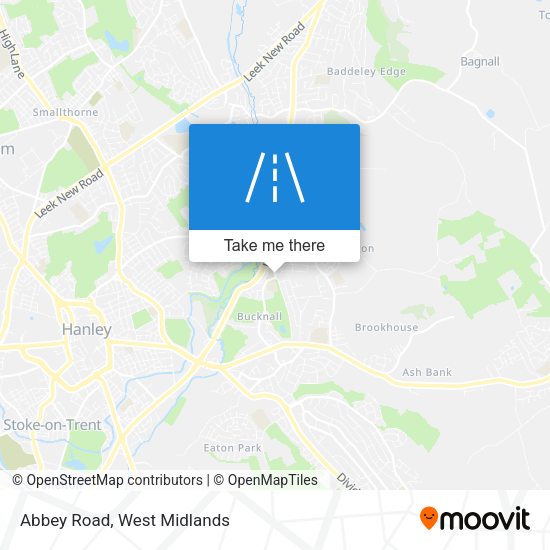 Abbey Road map