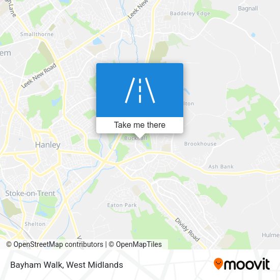 Bayham  Walk map