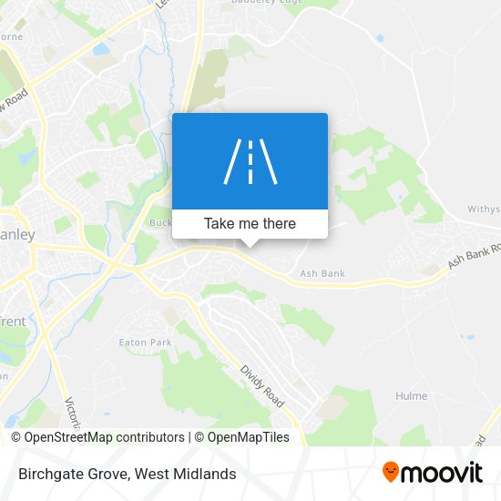 Birchgate Grove map