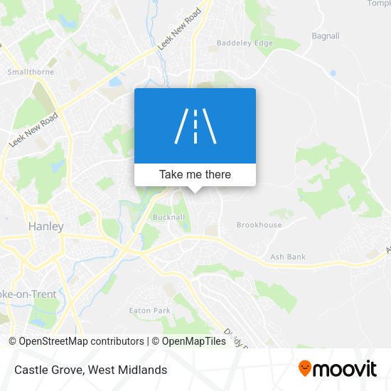 Castle Grove map