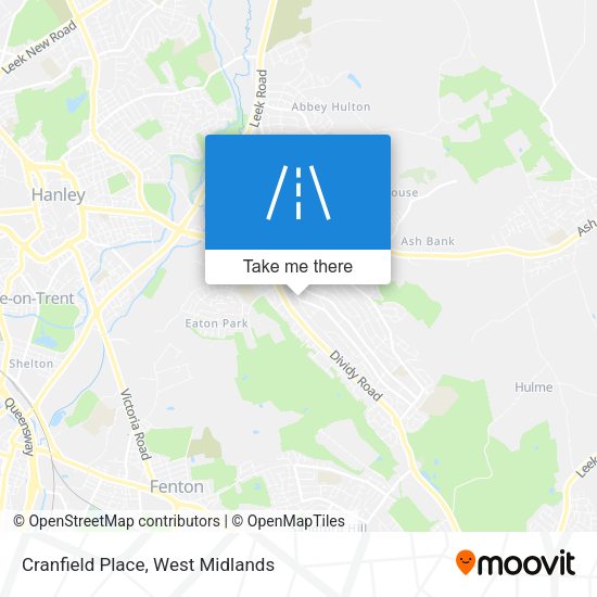 Cranfield Place map