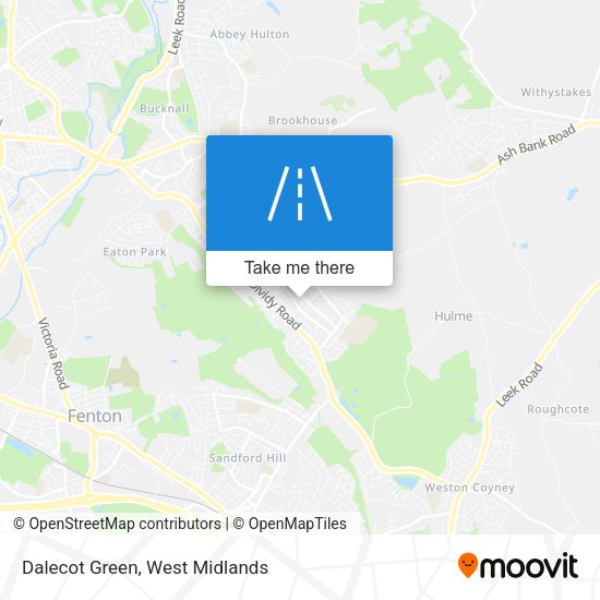 Dalecot Green map