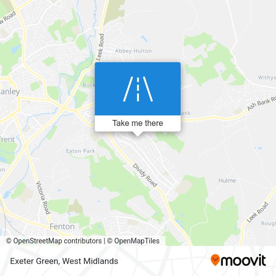 Exeter Green map