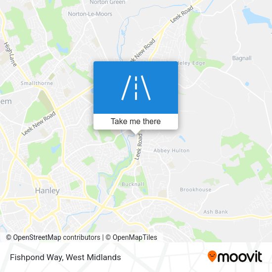 Fishpond Way map