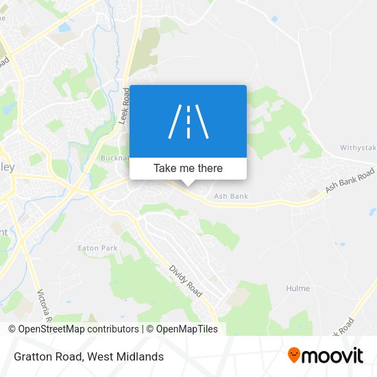 Gratton Road map