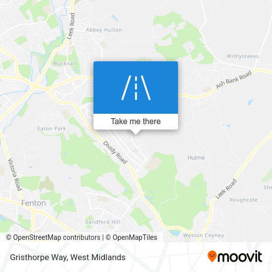 Gristhorpe Way map