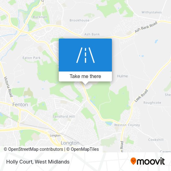 Holly Court map