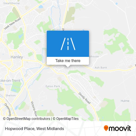 Hopwood Place map