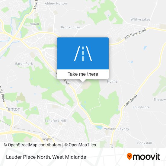 Lauder Place North map
