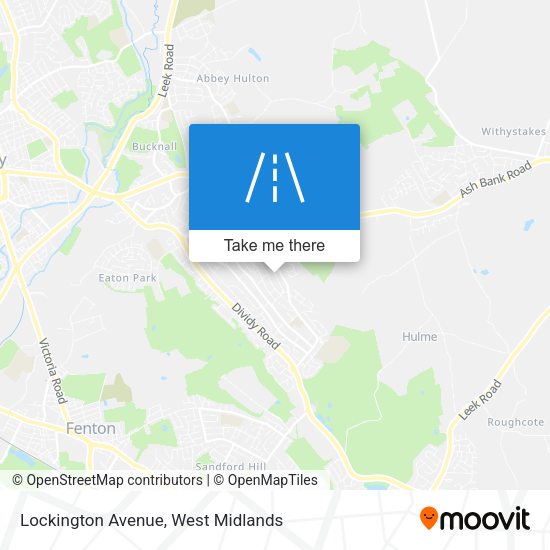 Lockington Avenue map