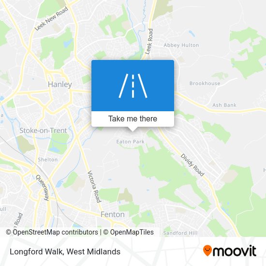 Longford Walk map