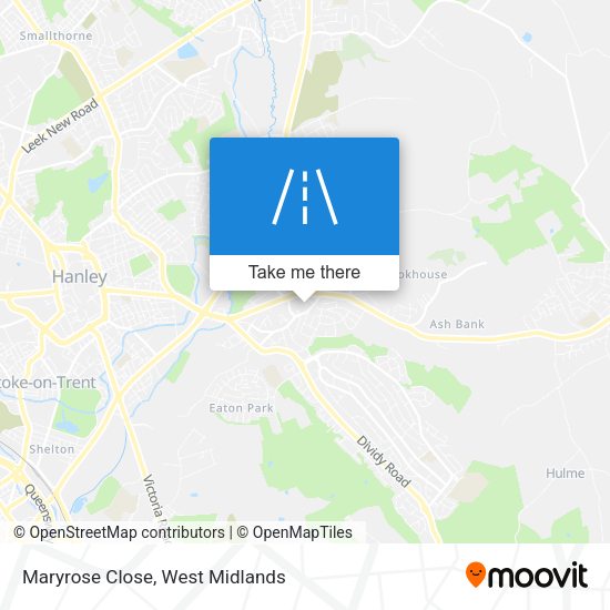 Maryrose Close map