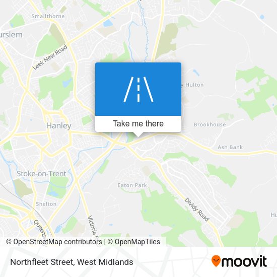 Northfleet Street map