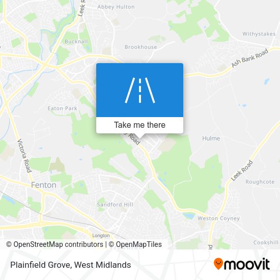 Plainfield Grove map