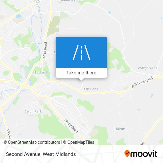 Second Avenue map
