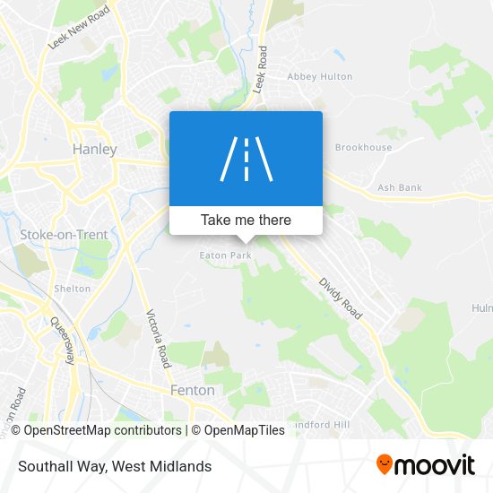 Southall Way map