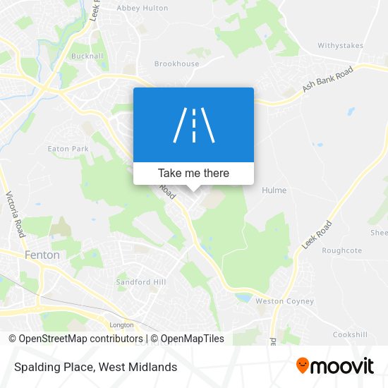 Spalding Place map