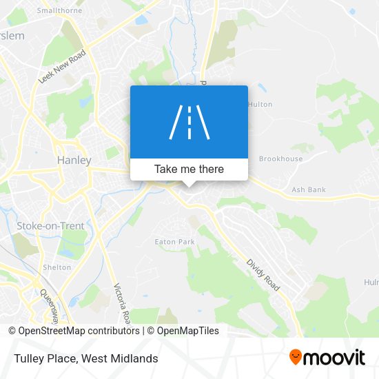 Tulley Place map