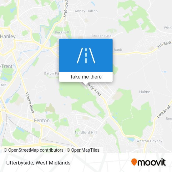 Utterbyside map