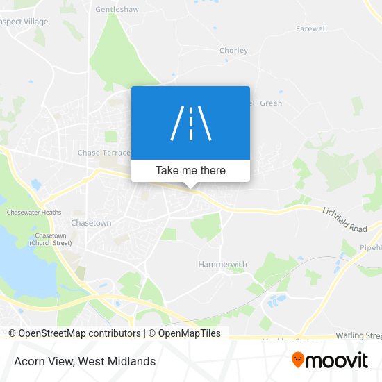 Acorn View map