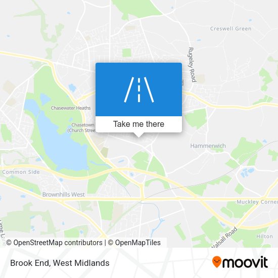 Brook End map