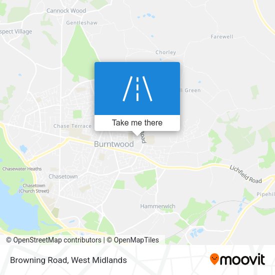 Browning Road map