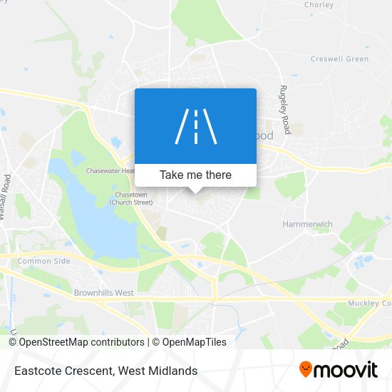 Eastcote Crescent map