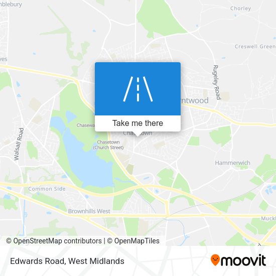 Edwards Road map