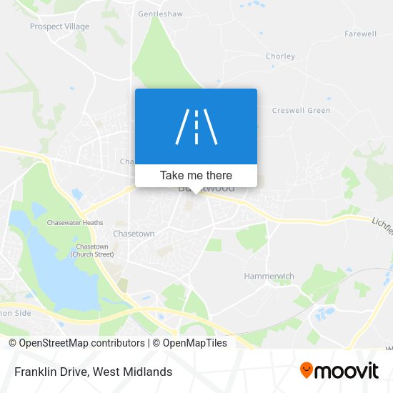 Franklin Drive map