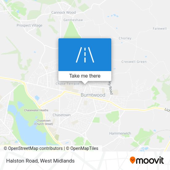Halston Road map