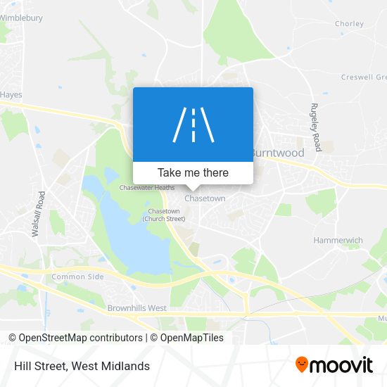 Hill Street map