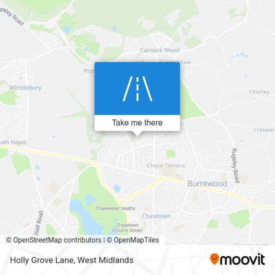 Holly Grove Lane map