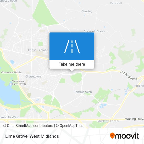 Lime Grove map