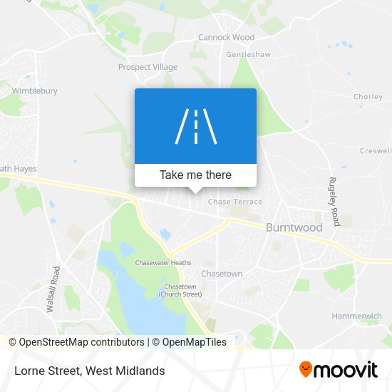Lorne Street map
