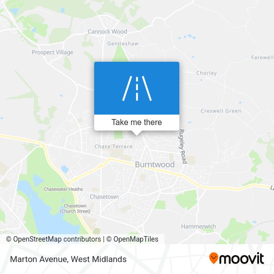 Marton Avenue map