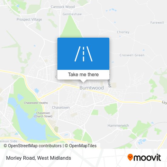 Morley Road map