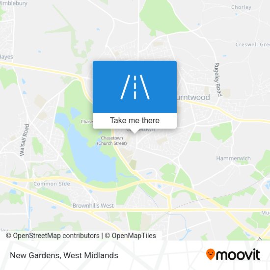 New Gardens map