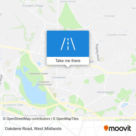 Oakdene Road map