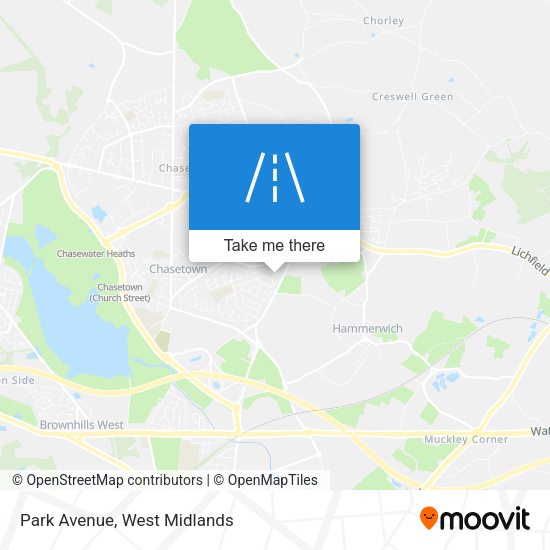 Park Avenue map