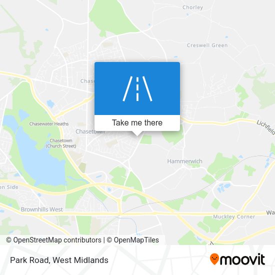 Park Road map