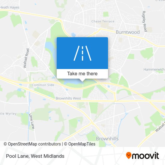 Pool Lane map